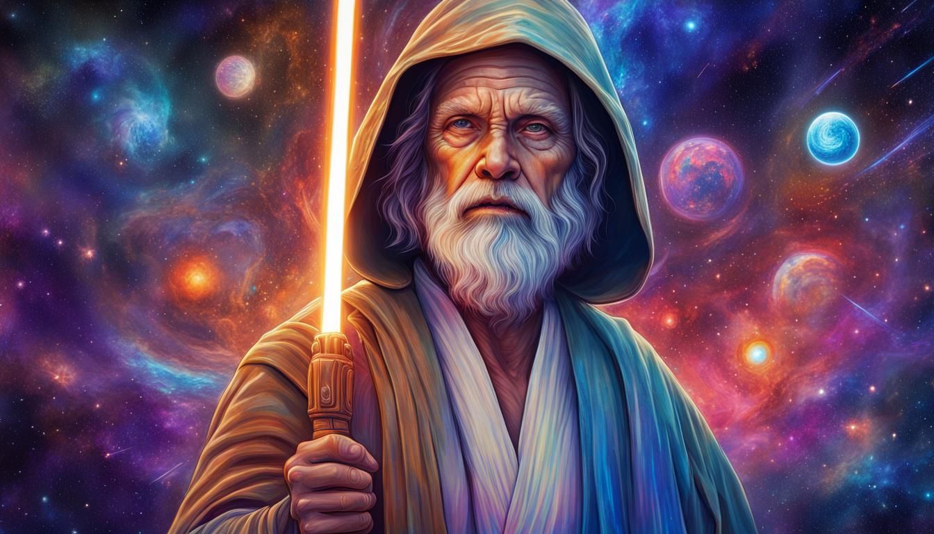 Jedi Master in a Mysterious Galaxy