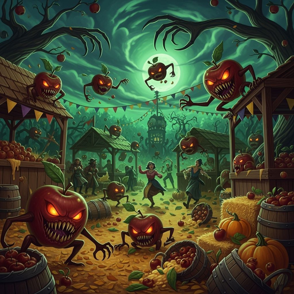 Gothic Horror Apple Harvest Festival Nightmare