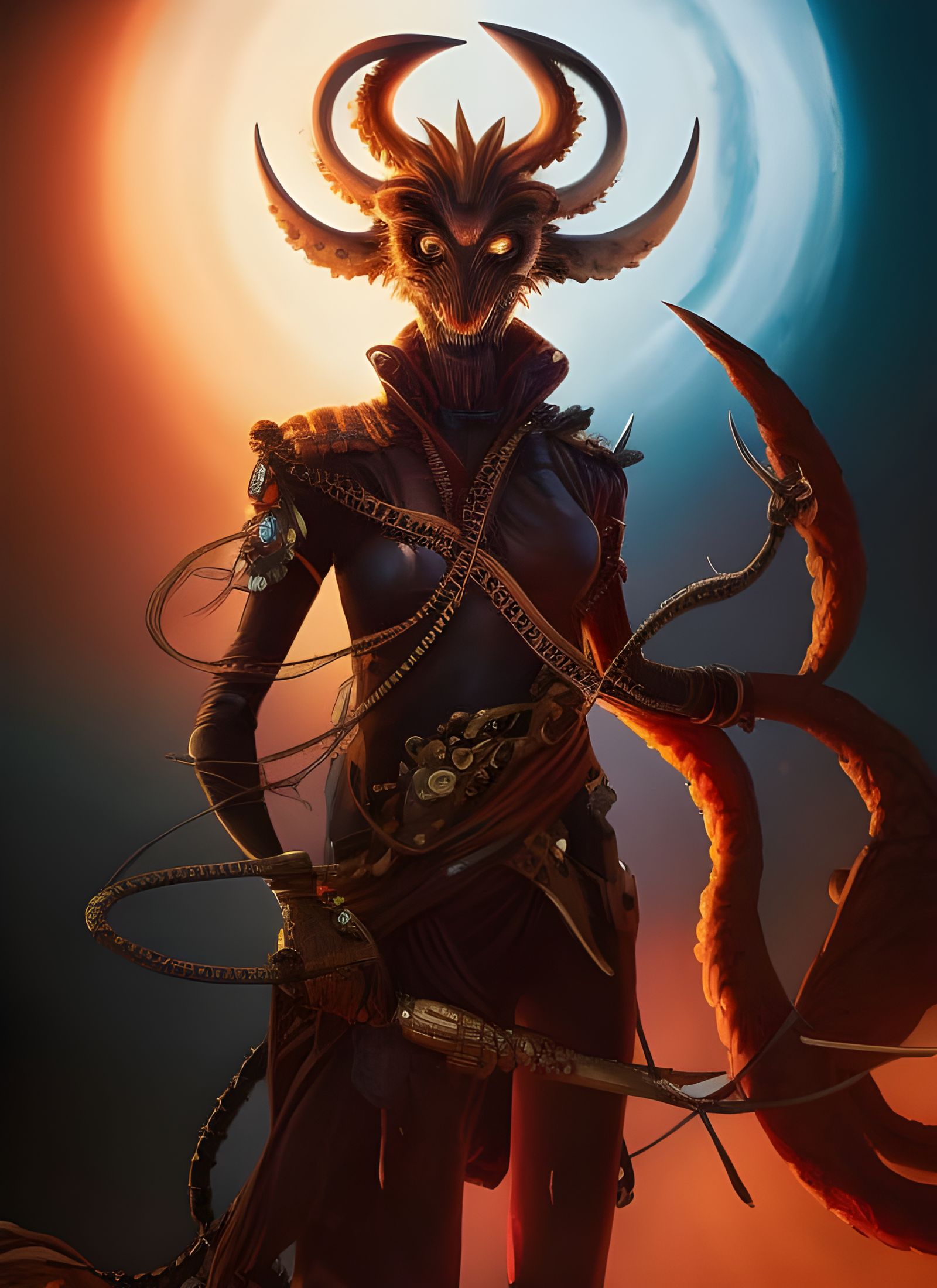 Skull Explosion in Wild West Style