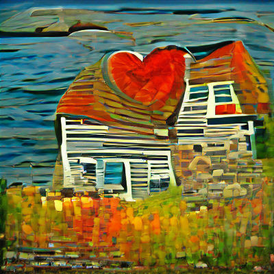 Idyllic Cottagecore Scene in Summer