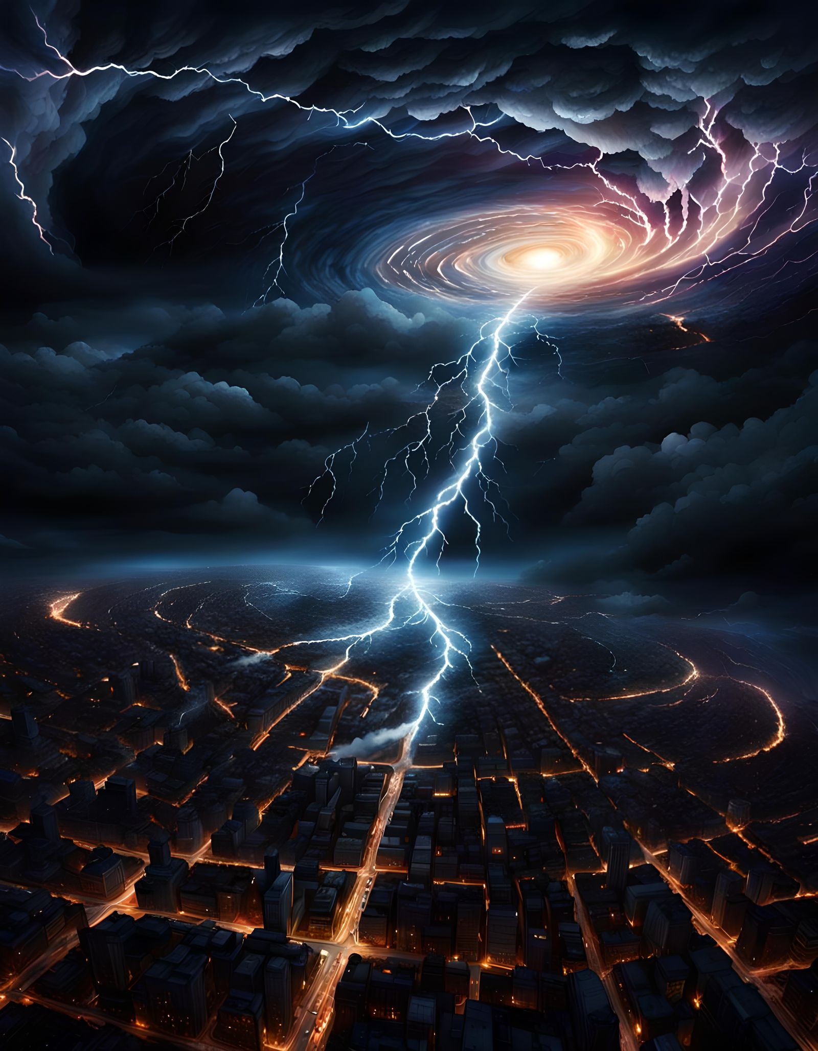 Epic Earthquake Tornado Storm Seen From Space