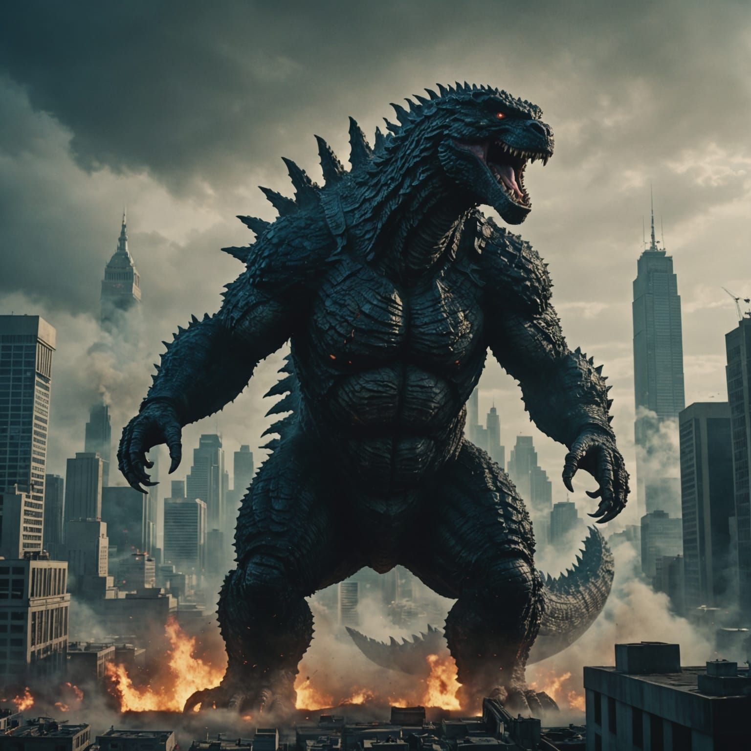 Godzilla Rises in Cinematic 35mm Glory