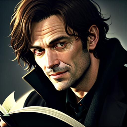 "Ah," he begins, a hint of a smile playing on his lips, "that, my dear players, is a question that has haunted playwrigh...