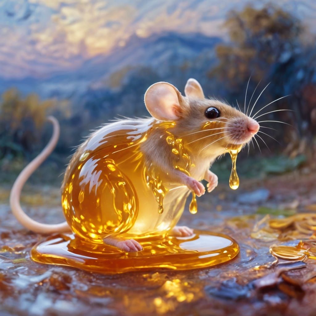 Honey Mouse in Liquid Style