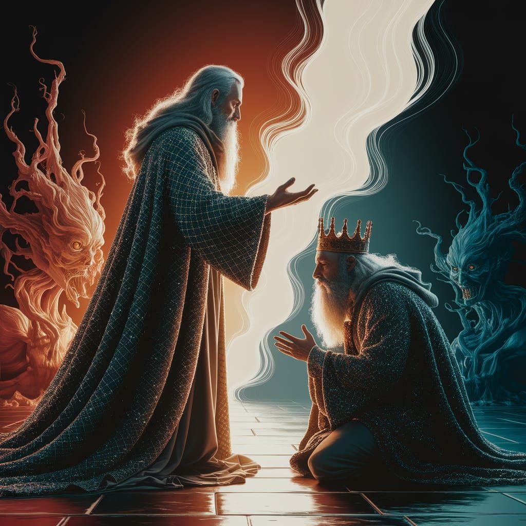 Surreal King Confronts Wizard in a Maximalist, Fantastical S...