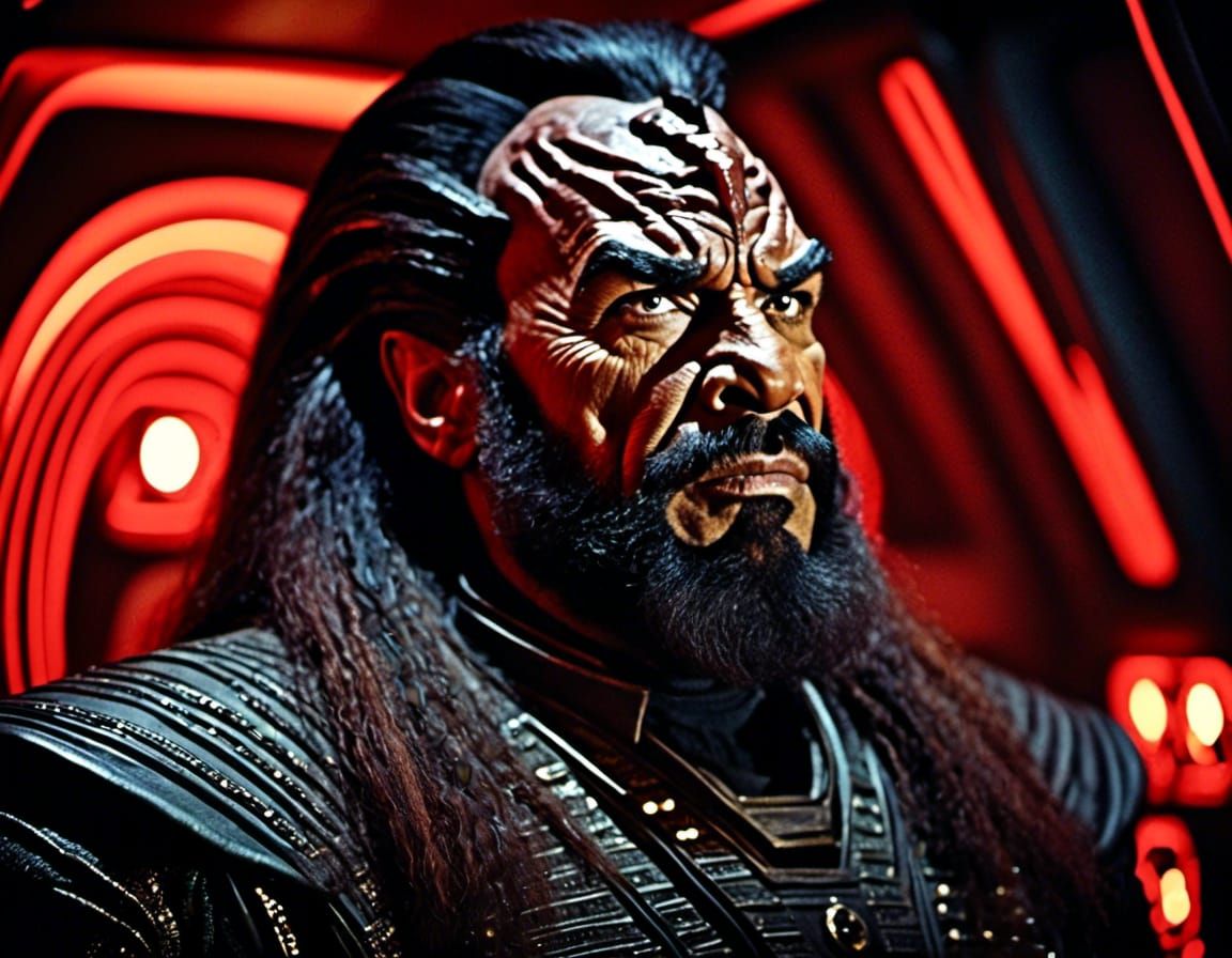 Klingon general Gorok from Next-Generation era