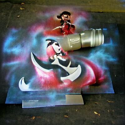 Stylized Captain Hook Illustration