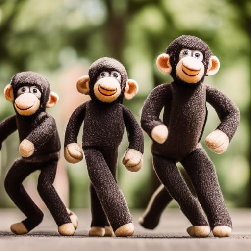 The Beatles as Sock Monkeys: Professional Photography
