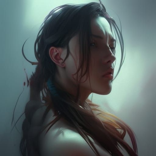 Detailed Portrait with Dynamic Lighting