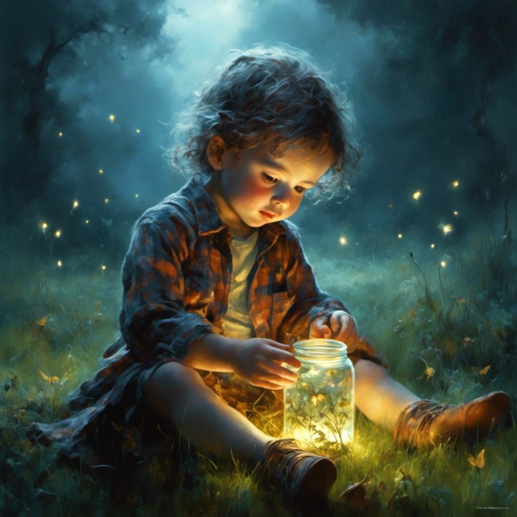 Lost in a world of make-believe and fireflies