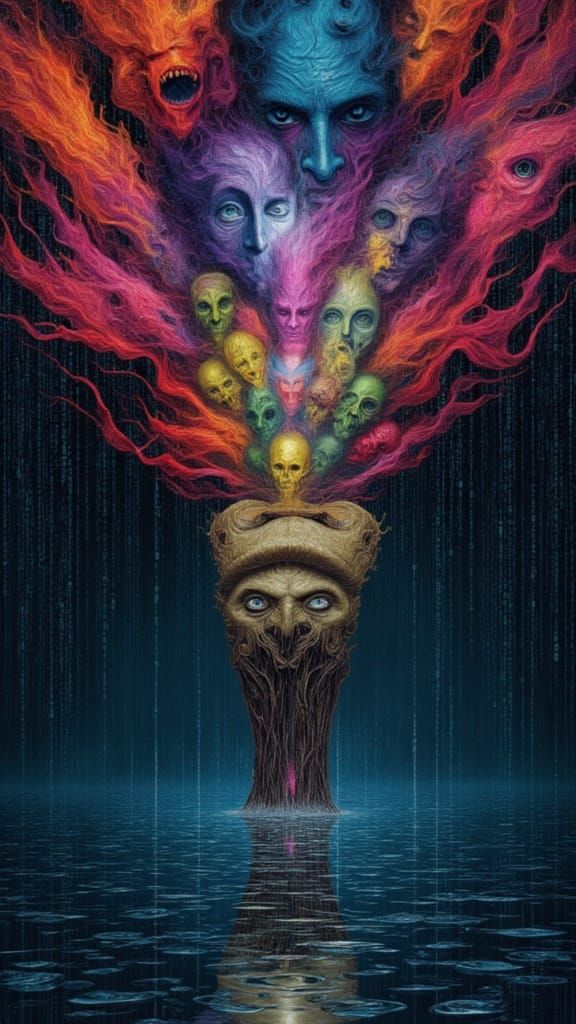 Mindscape of Emotions: Faces Emerging from Contemplative Cen...