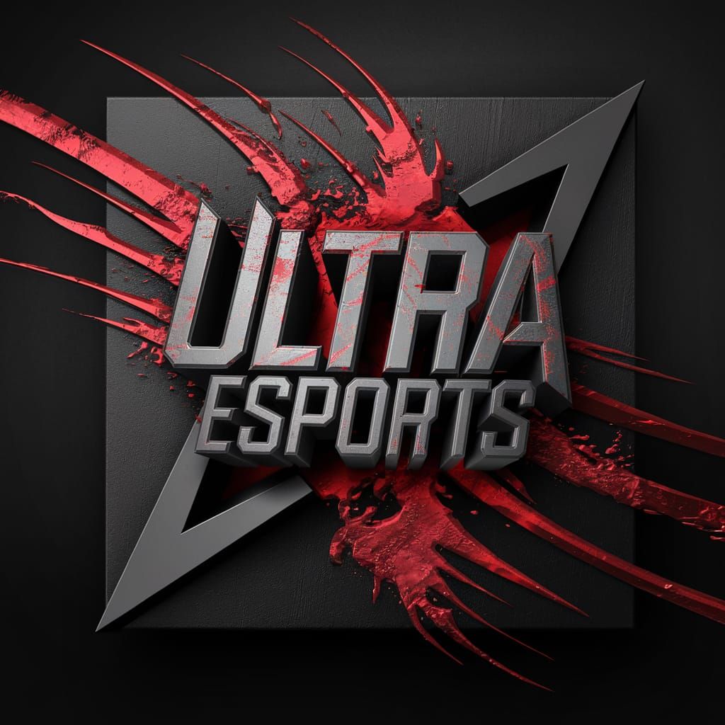 Dark Aggressive Graphic Design in Metallic 3D Style