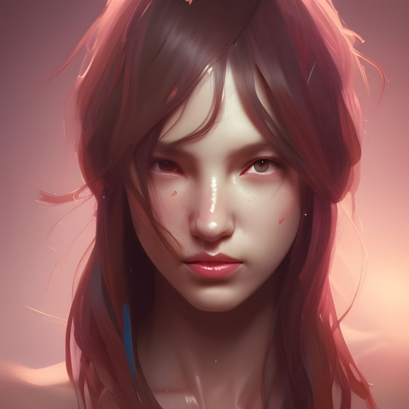 Detailed Portrait with Dynamic Lighting