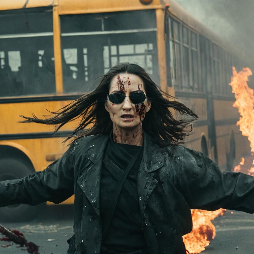 Epic Dark Fantasy Film Still in Cinematic Style