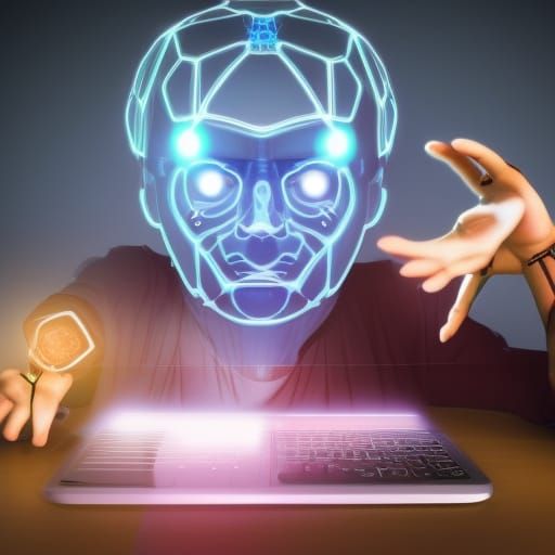 AI Generated Image Based on Simple Prompt