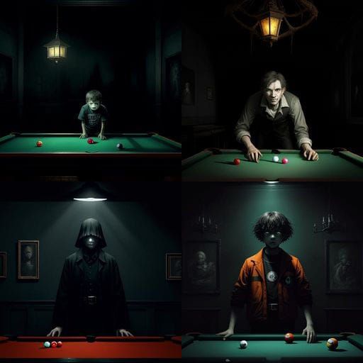 Kid Trapped in a Maelstrom of Dark Fantasy