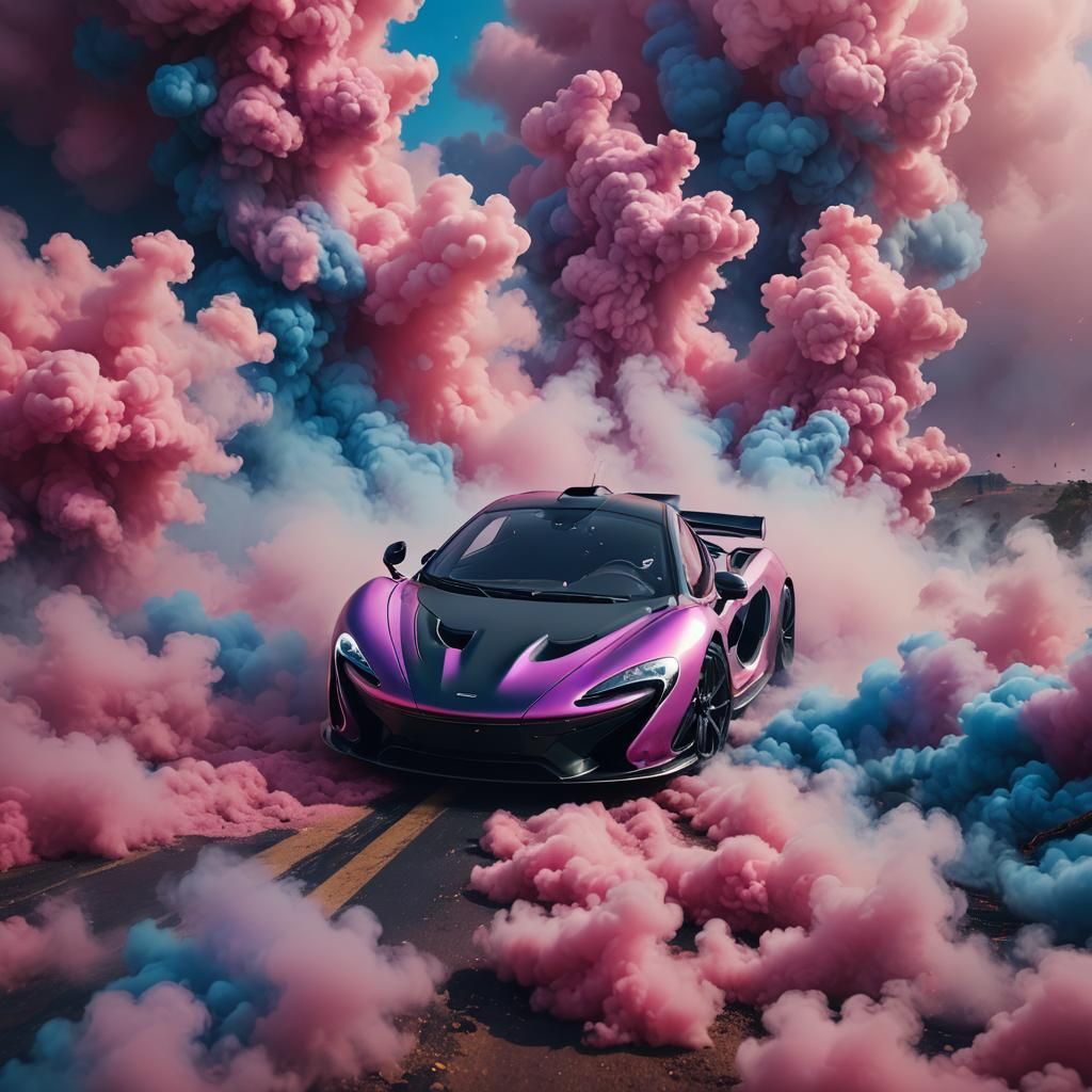 McLaren P1 Emerges from Mystical Smoke