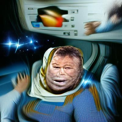 William Shatner's Space Odyssey: A Digital Portrait