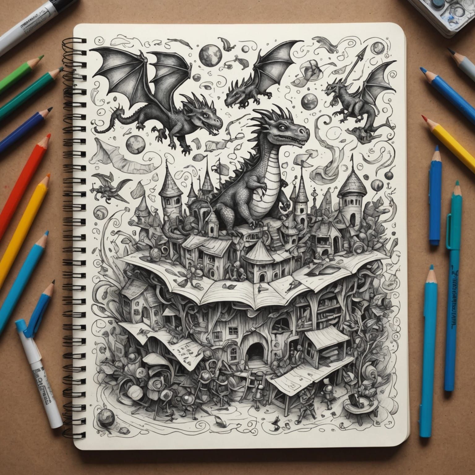 Whimsical Classroom Doodles Spring to Life