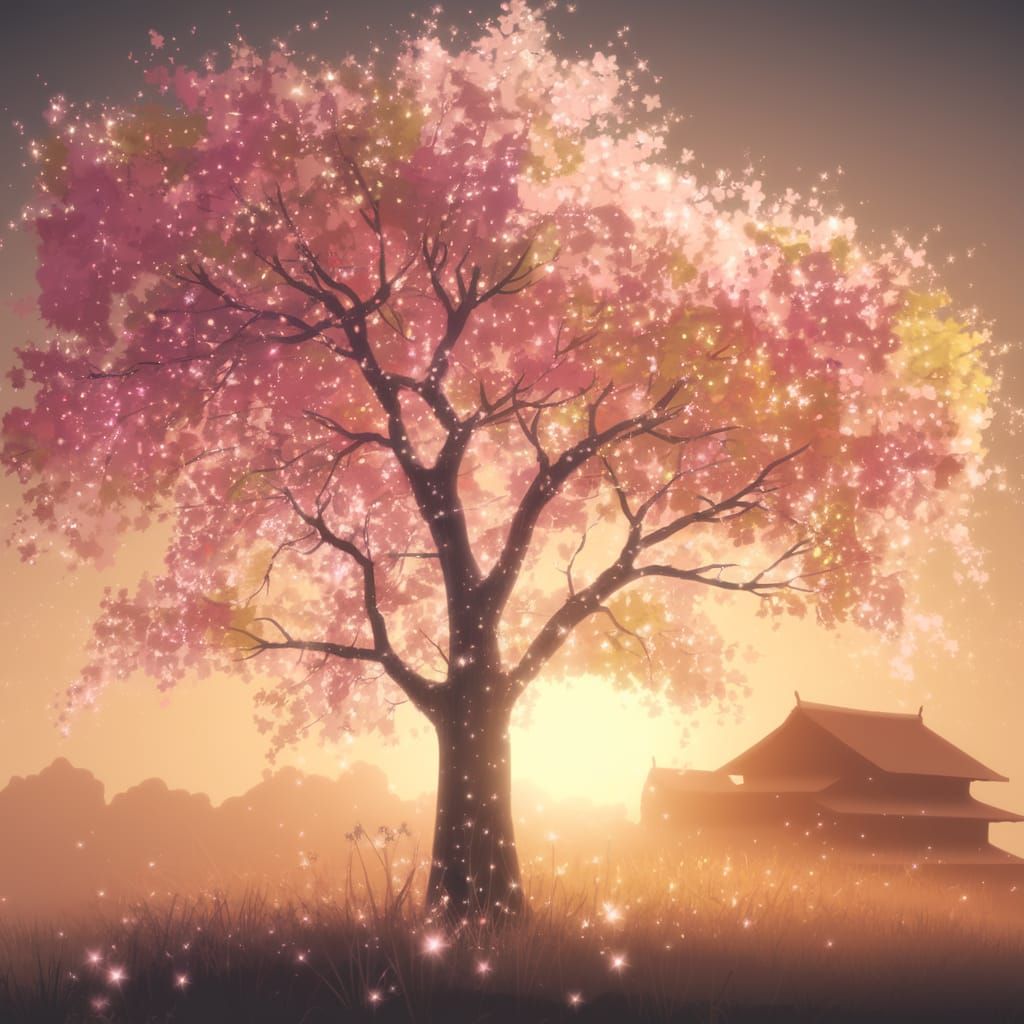 Sakura tree Dreaming sequence.