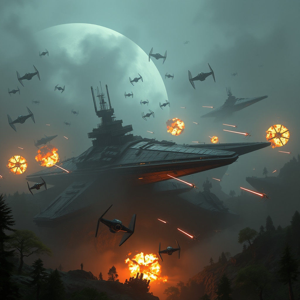 Warhammer 40k Star Wars Battle of Endor