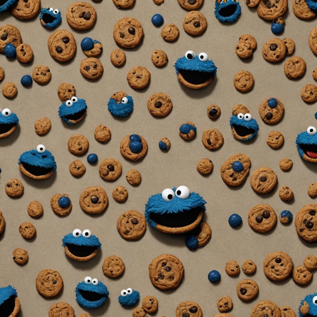 Cookie Monster Does Masterpiece Theater