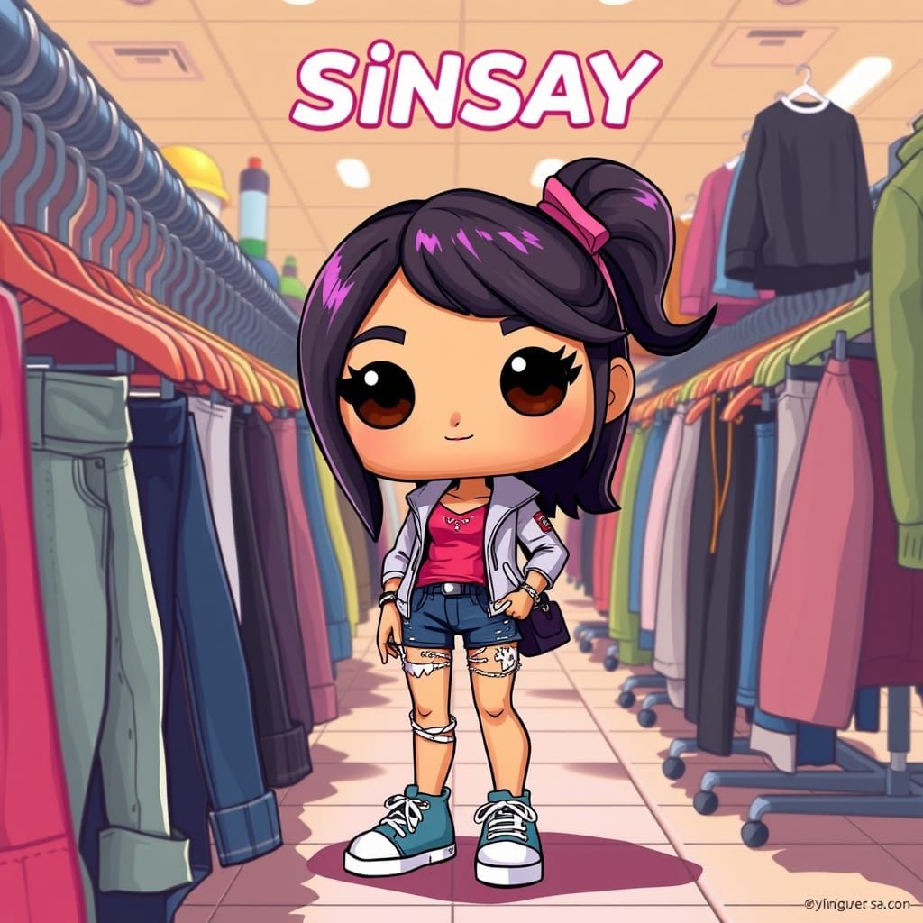 funko pop figure disney brenda song shopping at sinsay