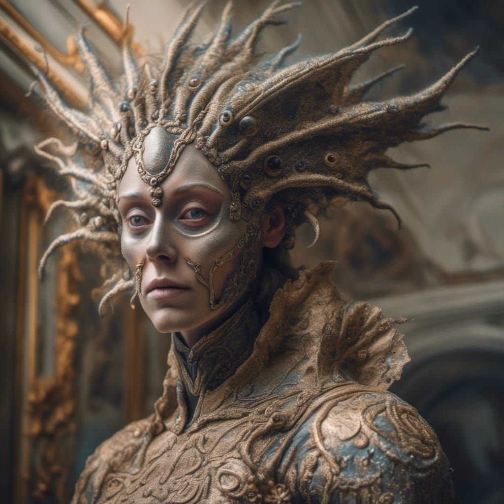 Art History Characters Party: Hyperrealistic Photography