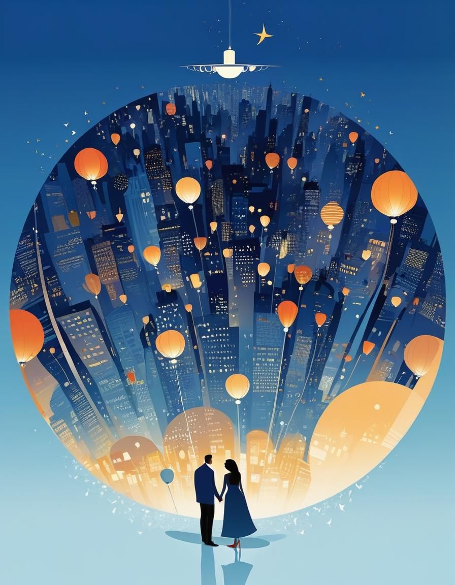 Vibrant Digital Illustration of Unity and Harmony