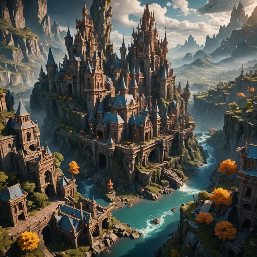 Post-Apocalyptic World: Detailed Matte Painting