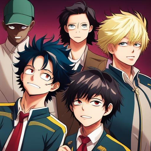 My Hero Academia Anime Style Art