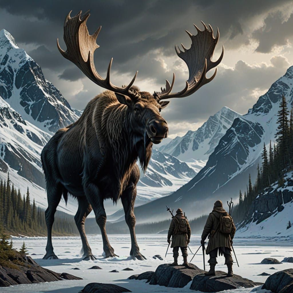Savage Alien Hunts Moose in Alaskan Wilderness
