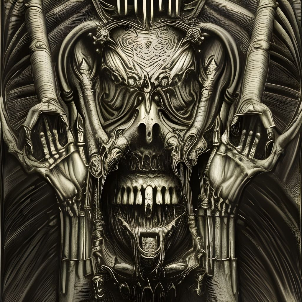 Monstrous Skull Idol at Black Magic Sacrifice