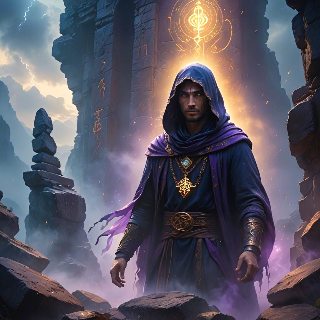 Fantastical Matte Painting in Deep Color