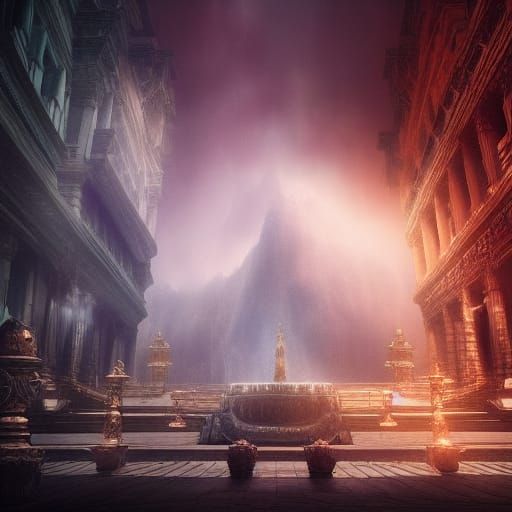 Epic Aura Digital Matte Painting