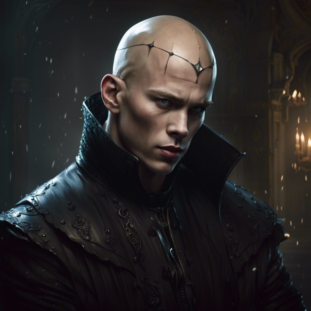 Sinister Austin Butler as Feyd-Rautha Harkonnen