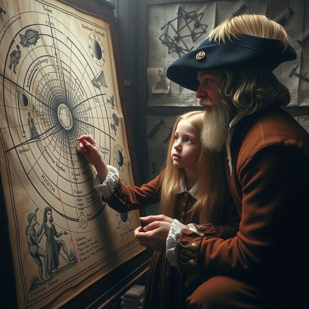 Journey to the 16th Century: Showing Nicolaus Copernicus the heliocentric system