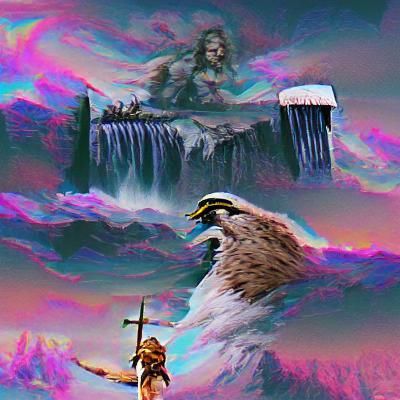 AI Image of Mythical Valhalla