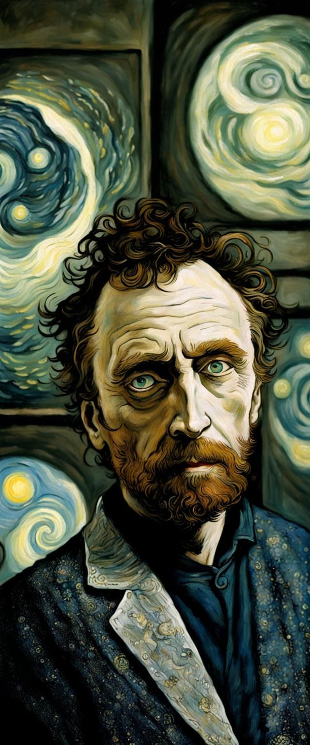 Van Gogh and Tim Burton: A Digital Apotheosis