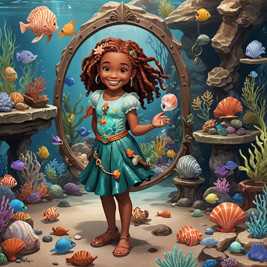 Ariel: Young Ocean Enthusiast Character Card