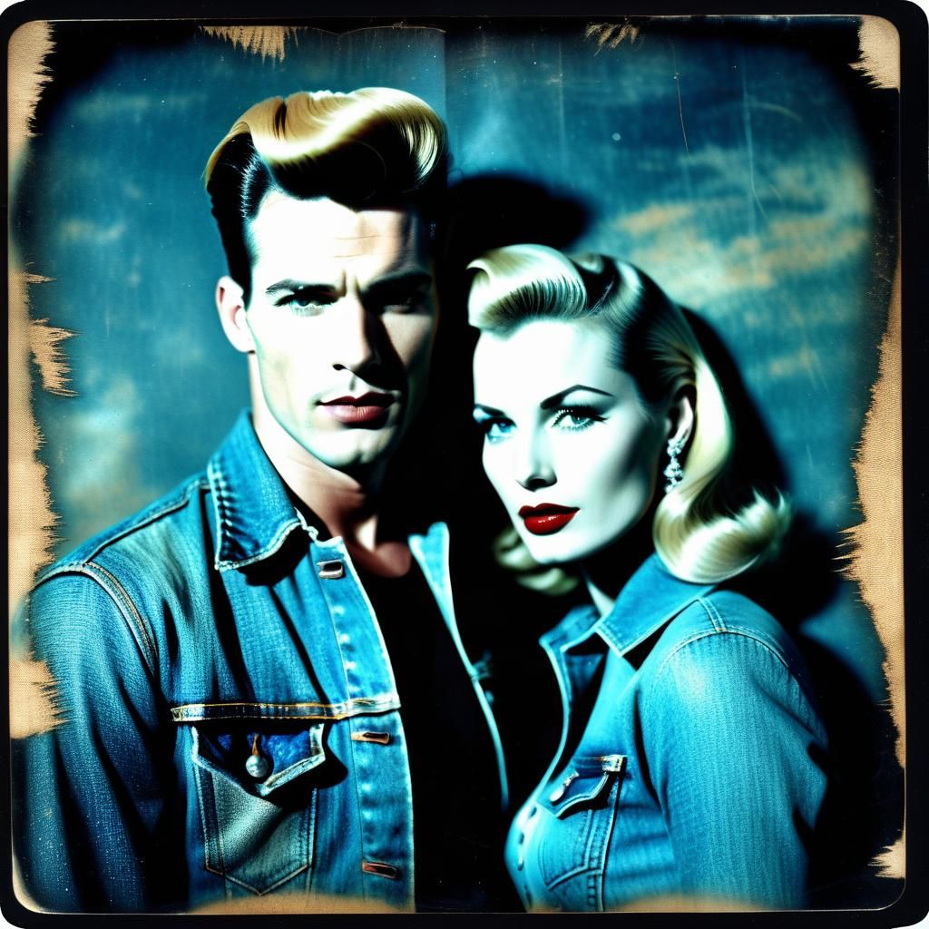 Couple in denim