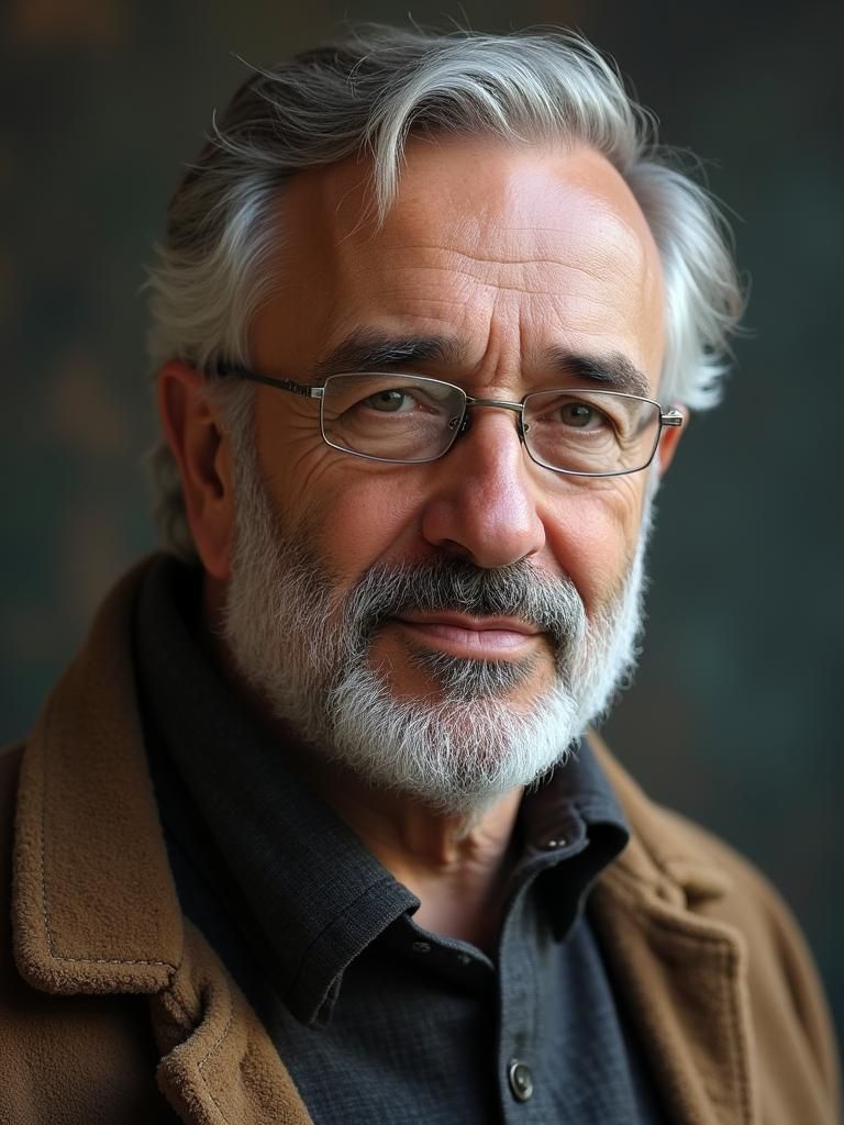 Cain's Murder of Abel in a Dark Mountain Landscape