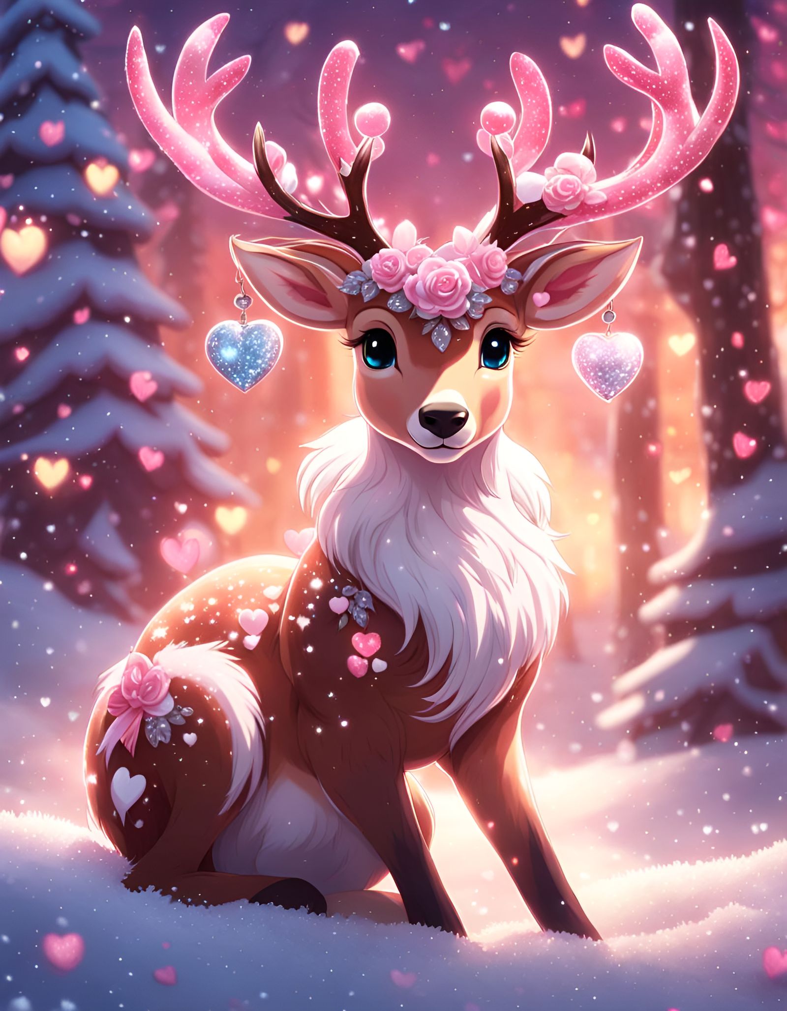 Cute Christmas Reindeer