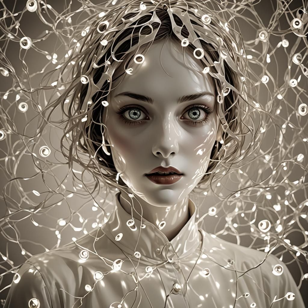 Dramatic Portrait with Dynamic Lighting