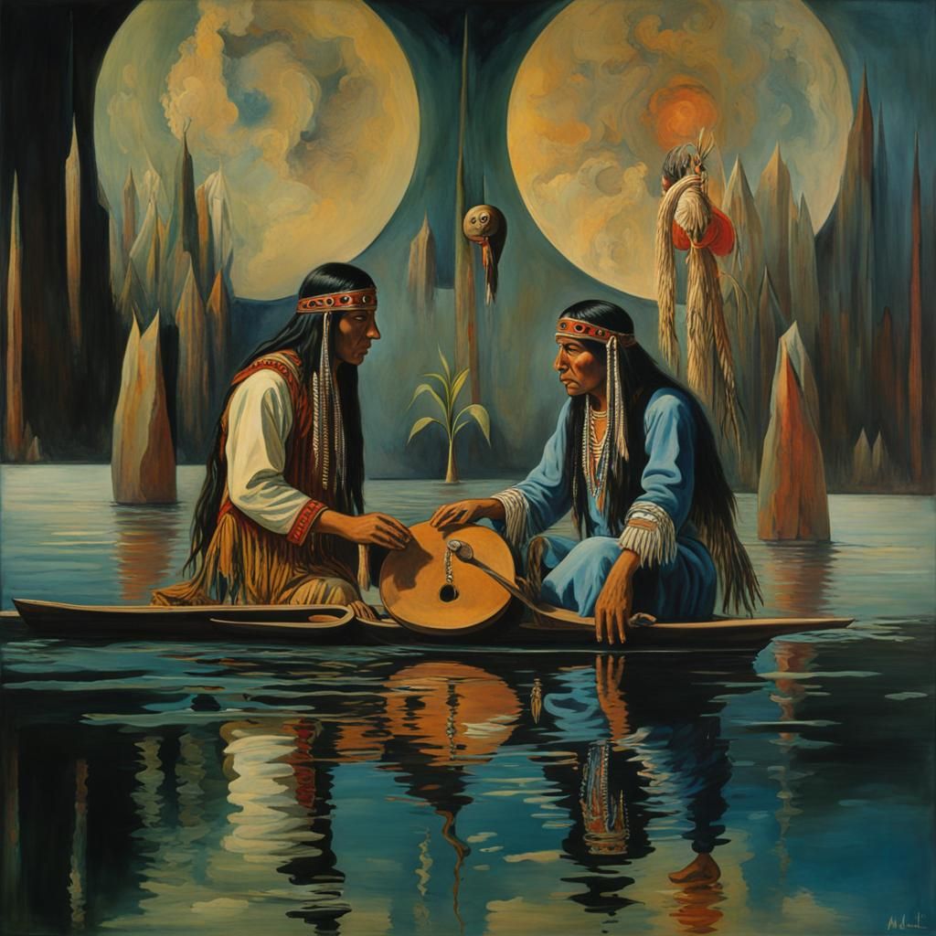Native American Reflections: Surreal Magical Realism