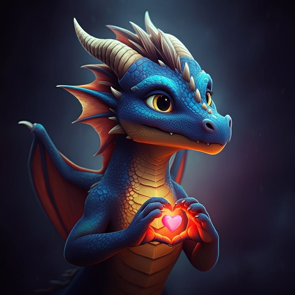 aww - so very cute - love you too - Dragon ♥ it belongs to all out there - ♥
