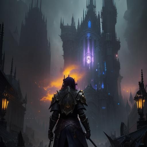 Hyperdetailed Dark Fantasy Concept Art in 8k