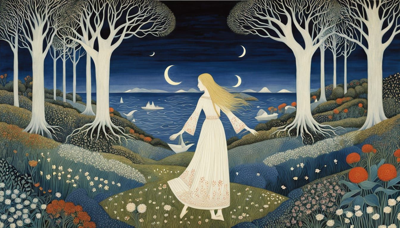 Dreamlike Duality: Ethereal Chaos Unfolds