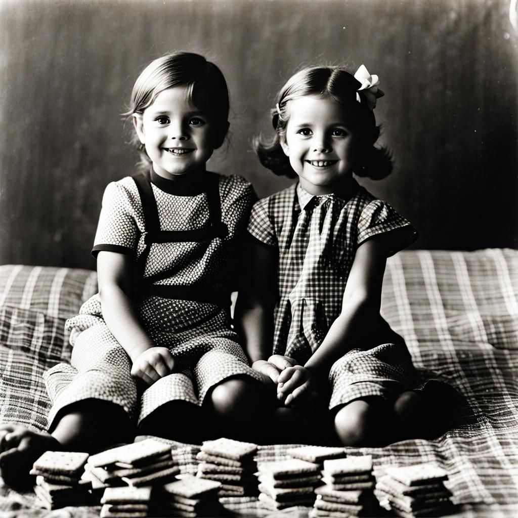 Sisters' Adventure Interrupted: A Moment of Childhood Fear