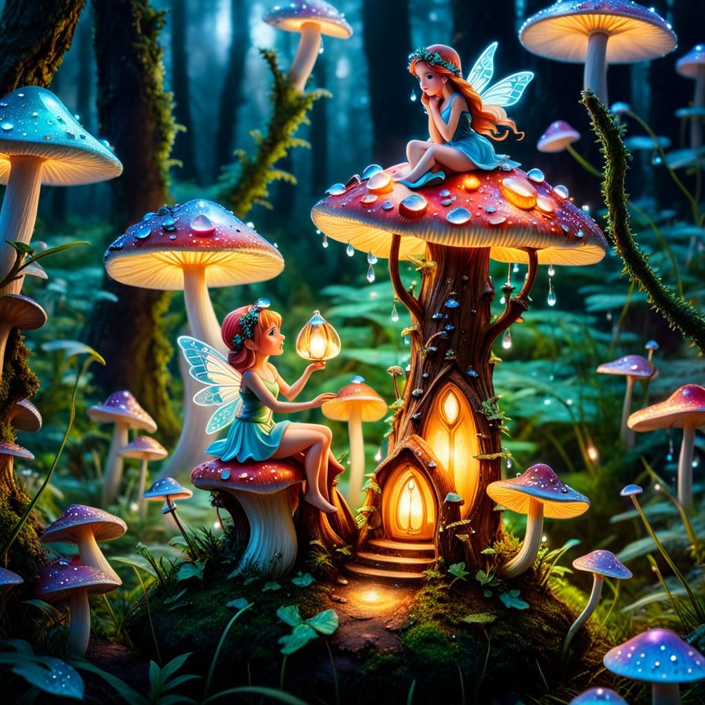 Fairy and her pantern